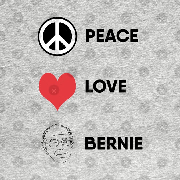 Love Peace Bernie by hothippo